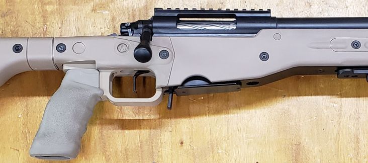 Accuracy International AT chassis with GTAC Grip conversion