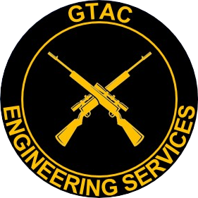 GTAC logo crossed rifles