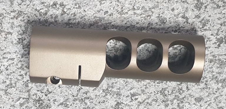 GTAC custom AI muzzle brake 