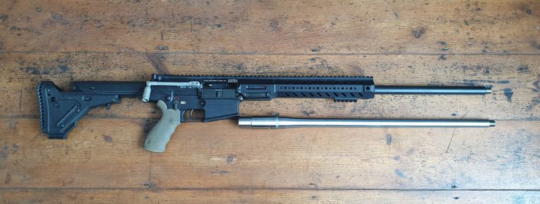 Rebarrel, LMT 6.5 Creedmoor, Sassen cut barrel